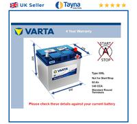 Battery fits SAO PENZA 1.3 91 to 93 Varta 005L 540A 60Ah 4Yr Warranty Quality