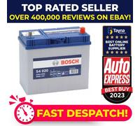 Battery fits HONDA CIVIC 91 to 16 Bosch 154 330A 45Ah 4Yr Warranty 238x129x227