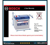 Bosch S4 022 vehicle battery 45 Ah 12 V 330 A Car
