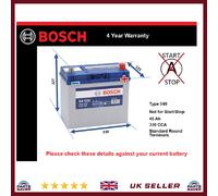Battery fits TALBOT SAMBA SIMCA 1.1 1.2 1.3 1.4 1.8 63 to 86 Bosch 048 330A New