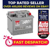 Yuasa YBX5063 12V Silver 063 Series Car Battery 50Ah 480A