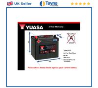 Battery fits HONDA ACCORD Yuasa 005R 500A 60Ah 3Yr Warranty 232x175x225