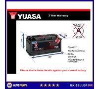 Battery fits VAUXHALL ANTARA INSIGNIA OMEGA BRAVA SIGNUM MOVANO 017 New