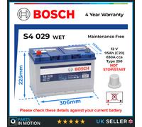 Battery fits SSANGYONG KORANDO TURISMO MUSSO ACTYON REXTON W STAVIC 250