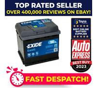 Battery fits ZAZ TAVRIA 1.1 1.3 89 to 07 Exide 077 450A 50Ah 4Yr Warranty New