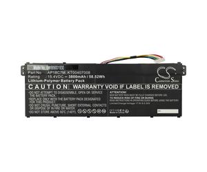 Battery for Acer ConceptD 3 Ezel CC315-72P-726M CC315-72-57WK 3800mAh 15.4V