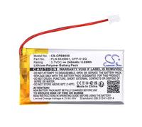 Battery for Avaya Tenovis HSG-Link DECT 2 Li-poly 3.7V 300mAh - 65358-01, 64399-01, 64327-01, PLN-6439901, ED-PLN-6439901, 6535801, CPP-512Q