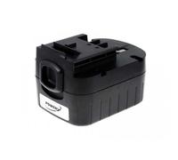 Battery for Black & Decker type A1712 12V 2500mAh/30Wh NiMH