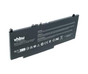 Battery for Dell Latitude E5250 15 5000 E5450 E5270 3150 3160 8100mAh 7.6V