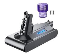 Battery for Dyson V10, Powtree Replacement for Dyson V10 SV12 Battery Compatible with V10 Absolute/Animal/Total Clean/Cyclone Series / 206340/969352-02 Vacuum Cleaner