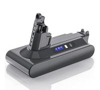 Battery for Dyson V10 SV12, LONGFIT Dyson Cyclone Replacement Battery 6500mAh V10 Animal/Absolute/Fluffy/Motorhead/Total Clean Handheld Vacuum Cleaner