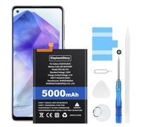 Battery for Galaxy A21s (A217F), Galaxy A12 (A125F), Galaxy A12s (A127F) EB-BA217ABY 5000mAh Replacement Battery with Repair Tool Kit