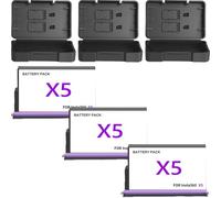 Battery for Insta360 X5(Upgraded version 2800 mAh) Extended Shooting Time, Compatible with Original Chargers (3PCS,White)