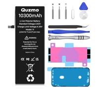 Battery for iPhone 11, Upgraded 10300mAh High Capacity New 0 Cycle Replacement Battery for iPhone 11 A2111 A2221 A2223 with Professional Repair Tool Kit