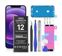 Battery for iPhone 12/12 Pro, 3800mAh New 0 Cycle Replacement Battery for iPhone 12/12PRO with Complete Repair Tool Kit,Model A2172 A2402 A2403