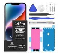 Battery for iPhone 14 Pro, 4200mAh Battery for iPhone 14 Pro A2890, A2650, A2889, A2892 with Professional Tools (Not for iPhone14 /proMax)