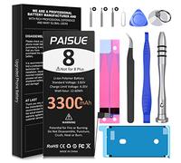 Battery for iPhone 8, 2024 Upgraded 3300mAh Higher Capacity New 0 Cycle Replacement Battery for iPhone 8 Models A1863, A1905, A1906 with Professional Tools Kit