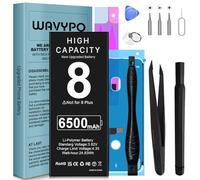 Battery for iPhone 8, 6500mAh 2025 New Version Wavypo Upgraded High Capacity New 0 Cycle Battery Replacement for iPhone 8 A1863 A1905 A1906 with Full Repair Tools