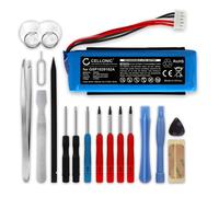 CELLONIC 1x Battery for Speaker Compatible with JBL Charge 3 (2016), GSP1029102A - (6000mAh, 3.7V) + Tool-kit