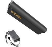 Battery for Lower Tube 48V 10Ah 12Ah 14Ah Lithium Replacement 36V 15Ah 13Ah 17.5Ah Batteries for Unicycle for Electric Bike Integrated with Charger