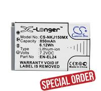 Battery For NIKON EN-EL24, VFB11901,1 J5