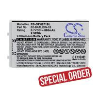 BATTERIE 800mAh Type 02-BATLION-03 11267 ORBLIOP0012 For Opticon OPL-9713