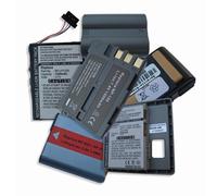 Battery for Panasonic Typ CGR-S006E/1B, 710mAh / 5,1Wh, 7,2V, Li-Ion, Dark Blue