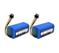 Battery for Robot Vacuum Cleaner 14.4V/14.8V 3500mAh，Compatible for Redmond，RV-R270 RV-R450，Compatible for Kassel，SQ-1020 TB33 FM-R370(2pcs 3500mAh)