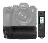 Battery Grip Compatible with Sony A9 III & A1 II Replaces VG-C5 with Timer Remote Shutter Release Portrait Format Multifunctional Handle
