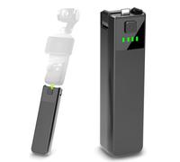 Battery Handle Compatible with DJI osmo Pocket 3, Portable osmo Pocket 3 Battery Handle, Built-in 5000mAh Battery, Reserved 1/4” Thread, 22.5W Fast Charging