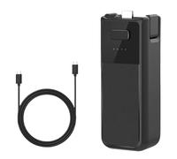 Battery Handle for DJI Osmo Pocket 3, 2800mAh Type C 10W Max Portable Charging Power Pack for Selfie Stick Video Recording