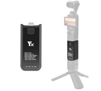 Battery Handle for DJI Osmo Pocket 3, Action Camera Charger Increased Length Grip Accessory, Lightweight Pocket 3 Battery with Screw Hole for Tripod