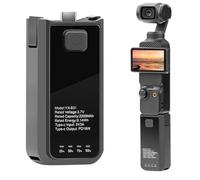 Battery Handle for Pocket 3, 2200mAh Battery Handheld Extended Battery Grip Portable Powerbank Stick Accessories