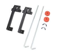 Battery Hold Down Kit with 10in J Boits Metal Stable Fixation Battery Tie Down Bracket for Most Car Battery