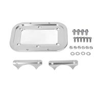 Battery Hold Down Tray Kit for Optima Batteries, Aluminum Alloy Battery Holder, Heavy Duty Battery Tray with Clamping Design, Stable Battery Hold Down Bracket for Car RV Marine, in