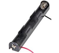 Battery Holder, 2X AAA, Long, Wired | Battery Holders Accessories, 1 X Qty - PP002076
