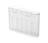 Battery Holder Case Storage Box Travel Battery Container Protective Cover Battery Storage Box for 1 or 6 AA 18650 Batteries