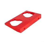 Battery Holder Mount, for M12 Battery Mount for 12V Lithium-Ion Dual Slot Wall Storage Bracket Holder Efficient Organizer for Power Tool Battery Workshop(1pcs)