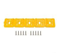 Battery Holder Set for DEWALT DCB200, Includes 5 Holders and 10 Screws for Optimizing Your Battery Storage Needs