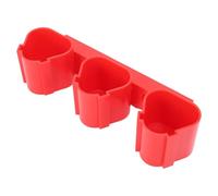 Battery Holders, Plastic Battery Storage Holders, 12V Battery Storage Racks, with Battery Slots for M12, Wall Mount