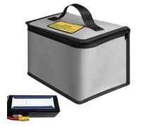 Battery ignifuge, sac range igniproof, pouch stockage, waterproof box for portable transport and charging