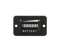 Battery Indicator Meter Gauge, Battery Level Indicator, Battery Tester, Suitable for Floor Care Equipment, Motorcycle, Sea Golf Cart, Lead-Acid Battery Devices, Dc 48v