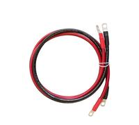 Battery Inverter Cables 5ft/1.5M 4AWG/25mm² for 3/8 in Lugs - 5Ft 4AWG