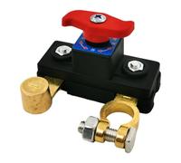 Battery Isolator Control - 12V 24V Automotive Battery Disconnect Control - Power Management Terminal Safety Equipment for Traveling, Commuting, Parking