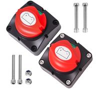 Battery Isolator Switch 12V 24V 48V Cut Off Kill Switch 200A 2 Pack