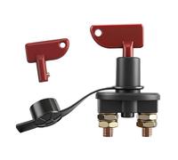 Battery Isolator Switch 12V/24V,Battery Disconnect Switch with 2 Keys, Heavy Duty Cut Off Master Disconnect Kill Switchs,Universal Emergency Power Kill Battery Cut Off Switchs for Car Marine Truck ATV