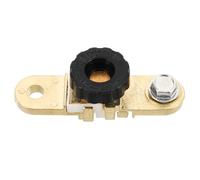 Battery Isolator Switch 12v 24v Manual Alloy Disconnect for Car | Leakage Prevention Clip, Copper Plated Terminal, Reliable Conductivity, Black Finish, for Trucks and Small Cars