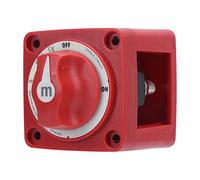 Battery Isolator Switch, DC12V-48V Master Switch Battery Disconnect Isolator Switch Battery Cut Off Switch Single Circuit 6006 M-Series ON OFF Switch IP66 Waterproof with Knob for Marine Boat