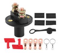 Battery Kill Switch | 200A Leakage - Disconnect Isolator for Car/Truck/SUV | 12V / 24V Theft Deterrent with Key & Weather - Cover