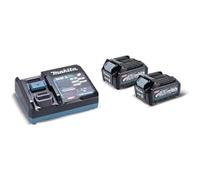 Battery Kit 40VMAX 2.5AH XGT BL4025x2 + DC40RA XGT Brand Makita
